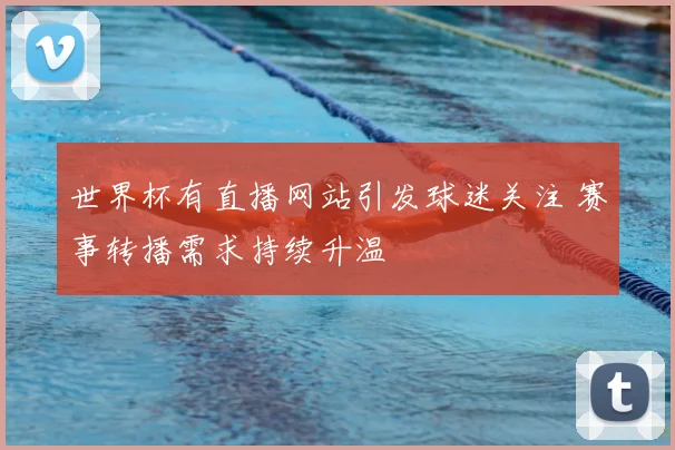 世界杯有直播网站引发球迷关注 赛事转播需求持续升温
