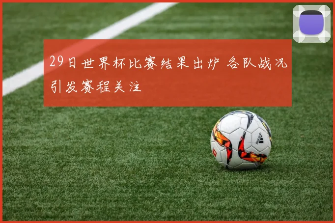 29日世界杯比赛结果出炉 各队战况引发赛程关注